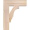 Ekena Millwork Balboa Block Smooth Bracket, Douglas Fir, 3 1/2"W x 14"D x 18"H BKT04X14X18BOA05SDF - alternate 3